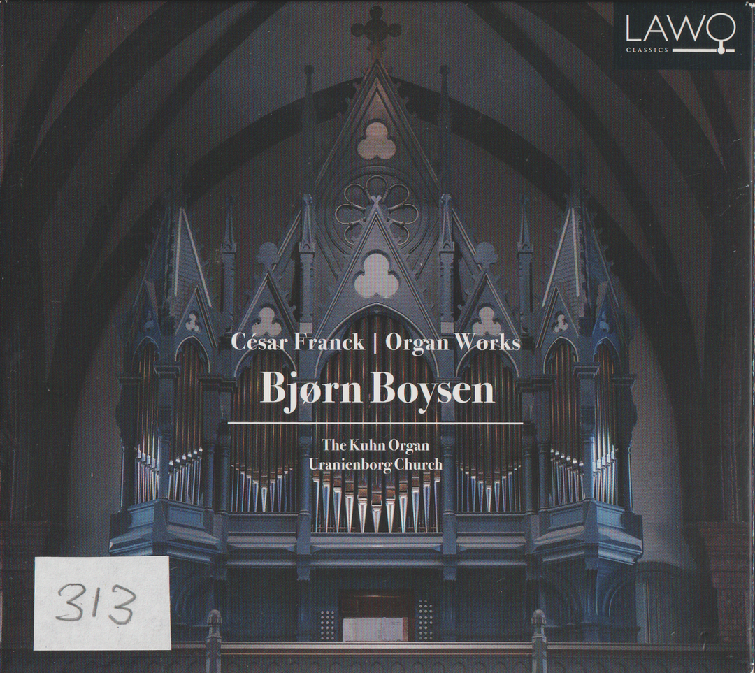 Bjørn Boysen – César Franck: Organ Works (2010). CD i sleeve.