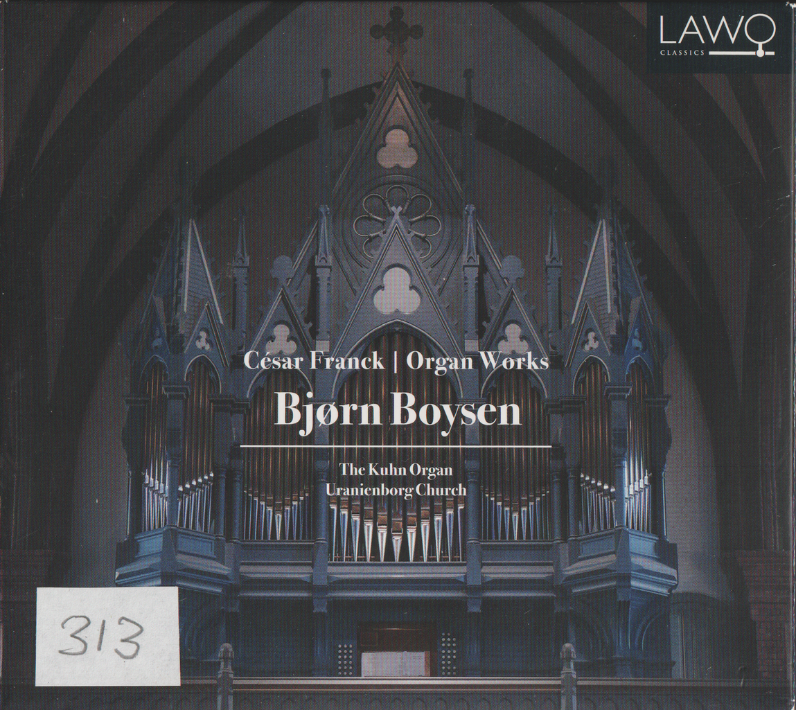 Bjørn Boysen – César Franck: Organ Works (2010). CD i sleeve.