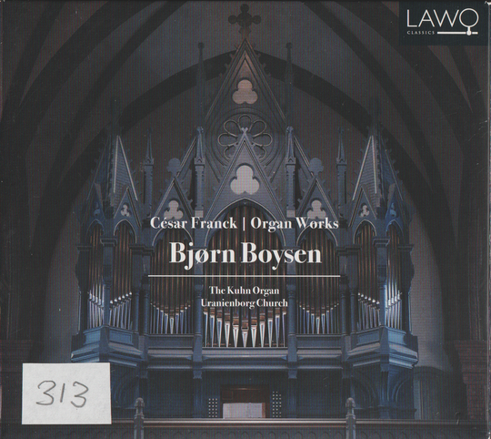 Bjørn Boysen – César Franck: Organ Works (2010). CD i sleeve.