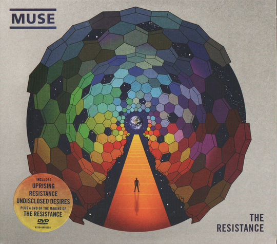Muse – The Resistance (2009). CD i sleeve.