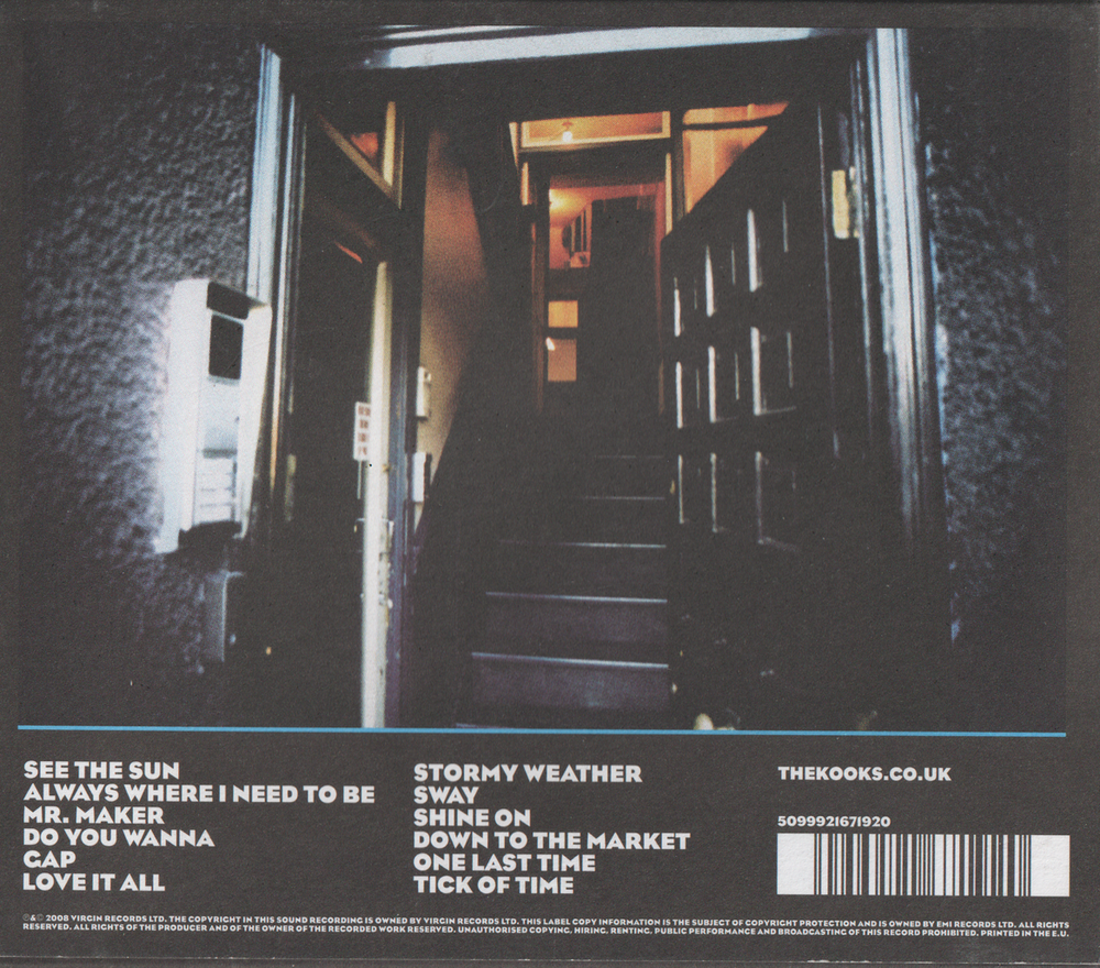 The Kooks – Konk: Eksklusiv Bonus EP (2008). CD i sleeve.
