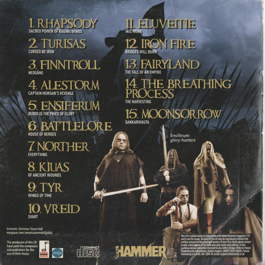 Various Artists – Battle Metal VI (2008). CD i sleeve.