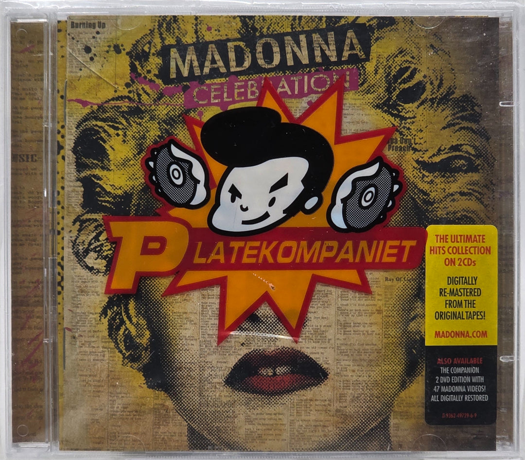 Madonna – Celebration. 2009. CD i sleeve - ny i plast!