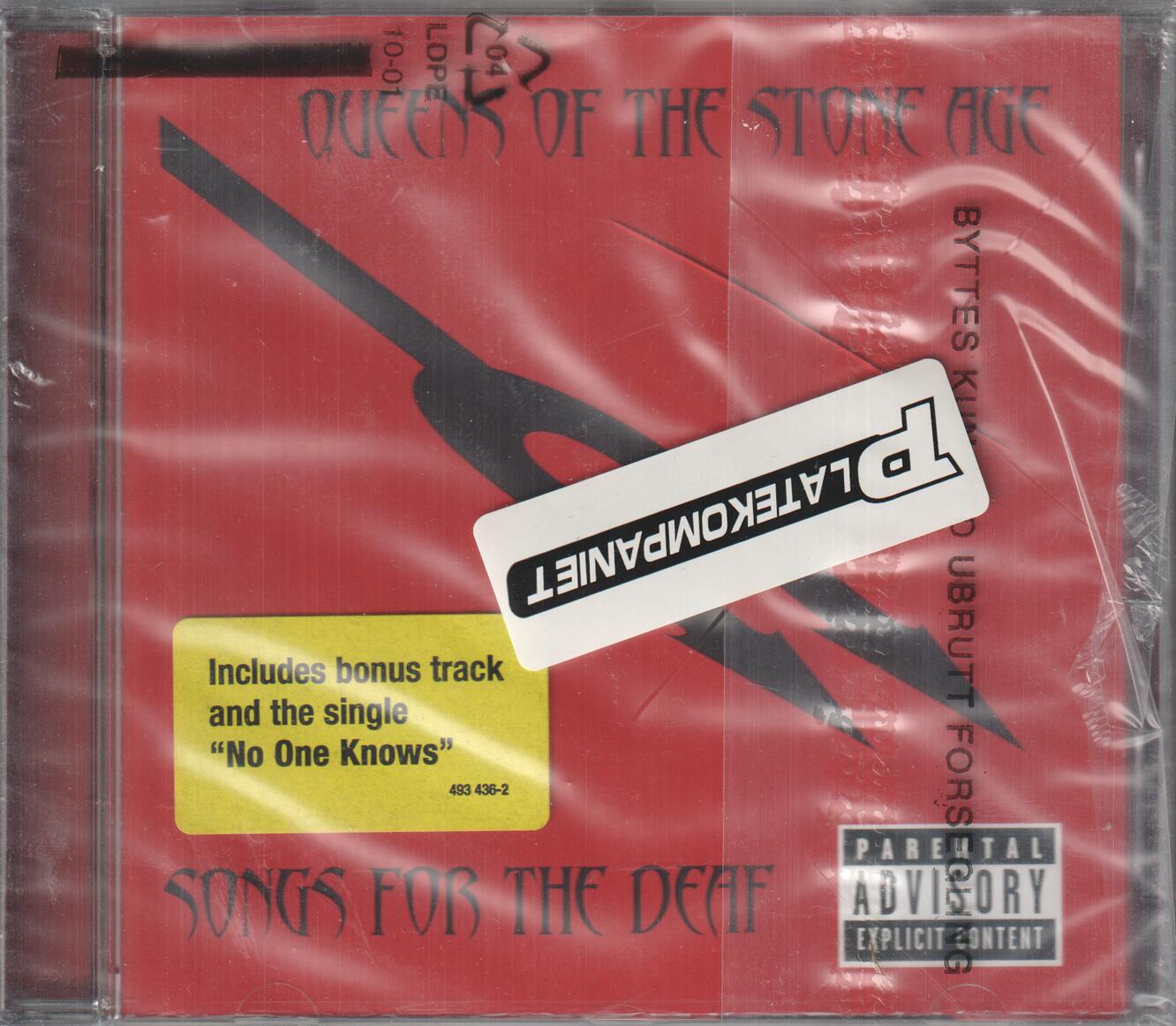 Queens of the Stone Age – Songs For The Deaf. 2002. CD i sleeve - ny i plast!
