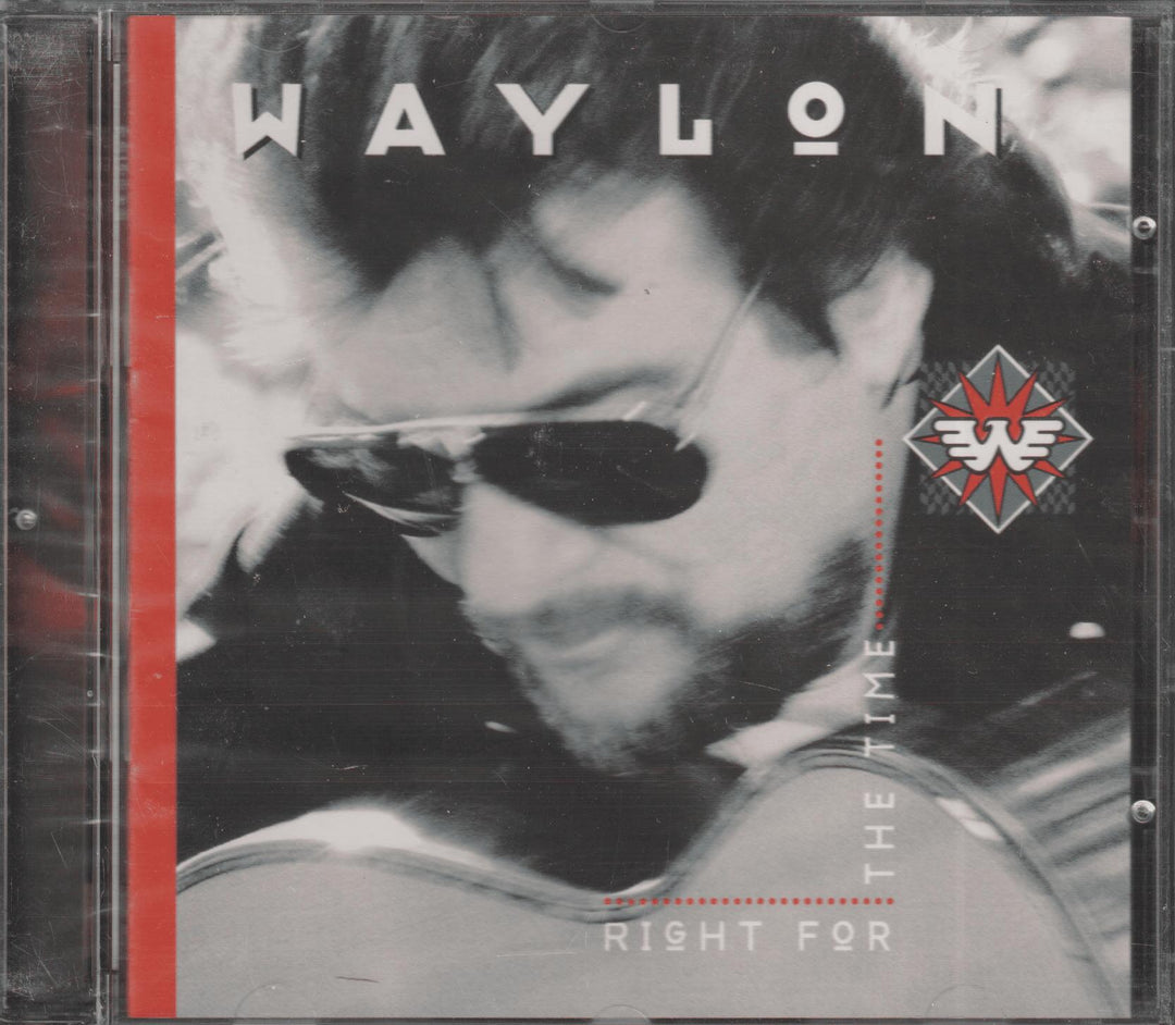 Waylon Jennings – Right for the Time. 1996. CD i sleeve - ny i plast!