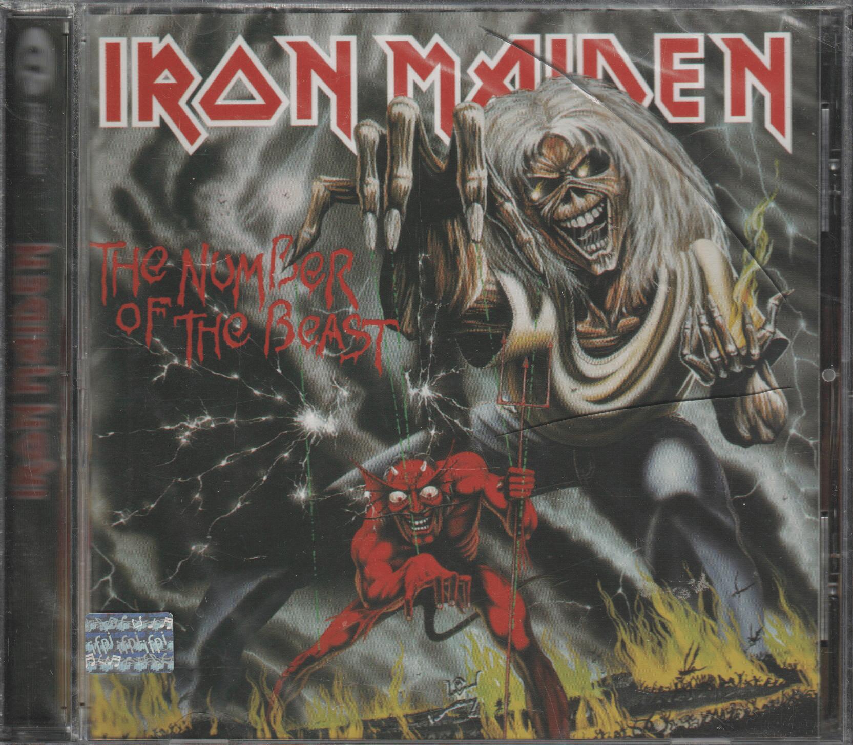 Iron Maiden – The Number of the Beast (Enhanced CD). 1998. CD i sleeve - ny i plast!
