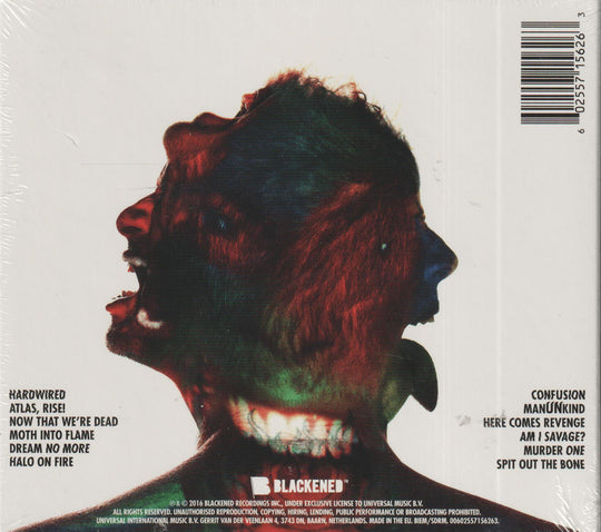 Metallica – Hardwired... To Self-Destruct (2 CD Set). 2016. CD i sleeve - ny i plast!