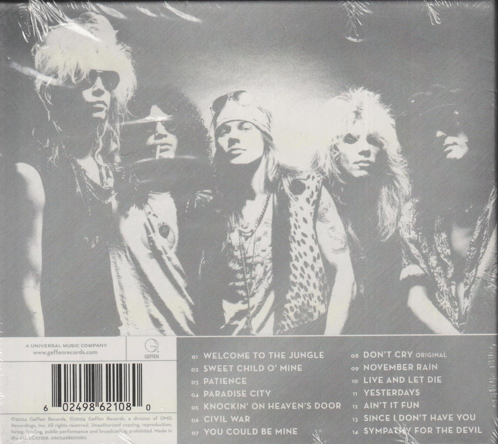 Guns N' Roses – Greatest Hits. 2004. CD i sleeve - ny i plast!