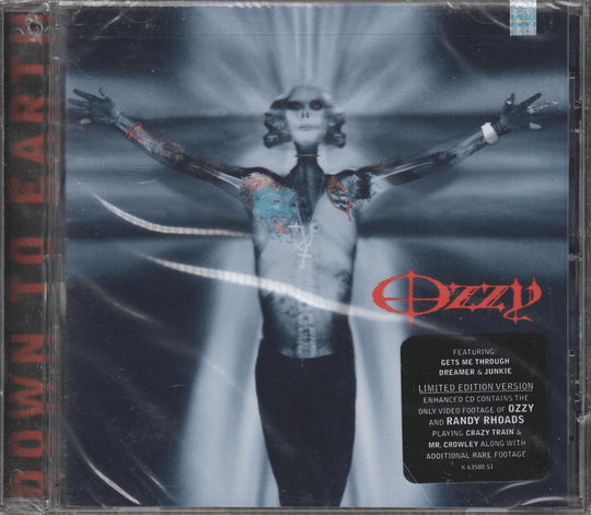Ozzy Osbourne – Down to Earth (Limited Edition Enhanced CD). 2001. CD i sleeve - ny i plast!
