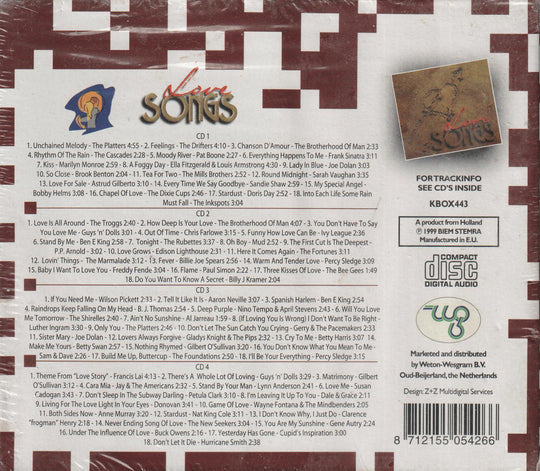 Diverse artister – Love Songs (4 CD Box Set). 2004. CD i sleeve - ny i plast!