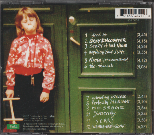 Unni Wilhelmsen - Definitely Me. 1997. . CD.