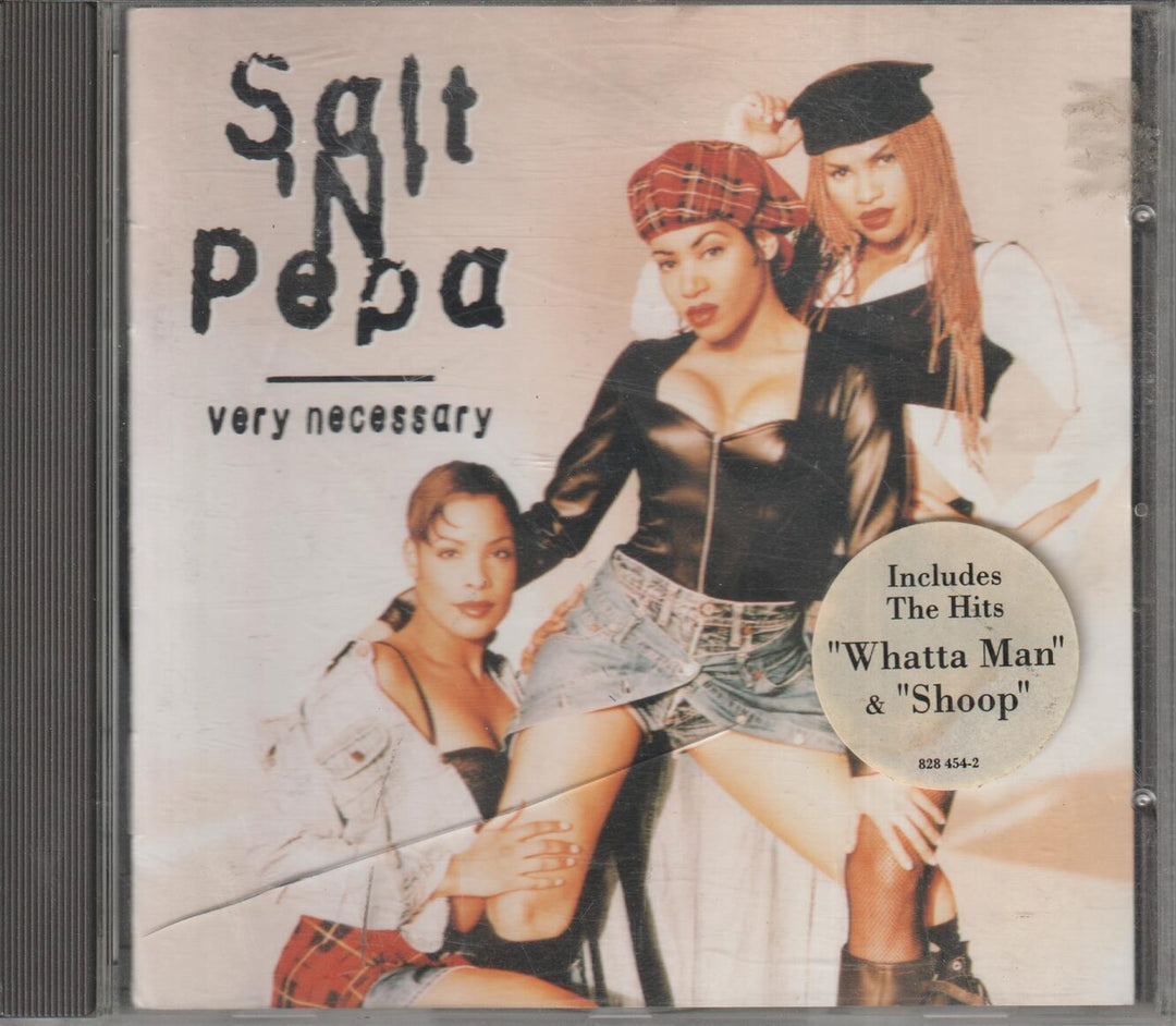 Salt 'N' Pepa - Very Necessary. 1993. . CD.