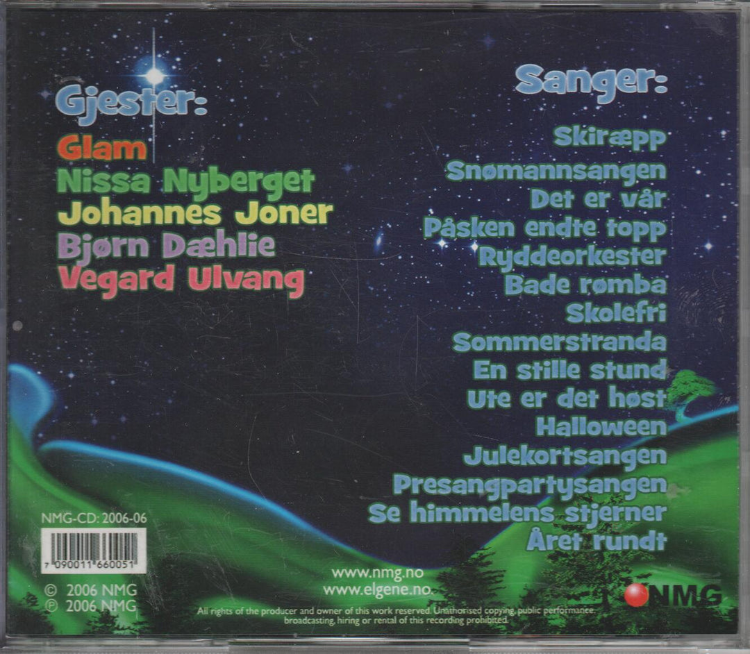 De Dresserte Elger - Året Rundt. 1999. . CD.