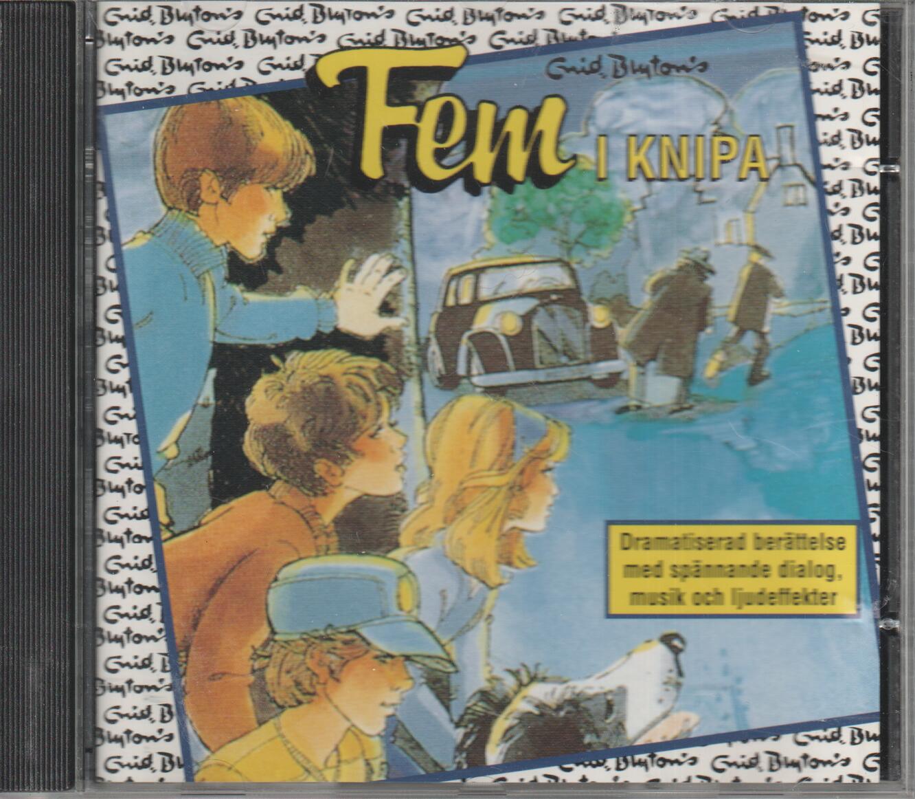 Enid Blyton - Fem I Knipa (Dramatiserad Berättelse). 1994. . CD.