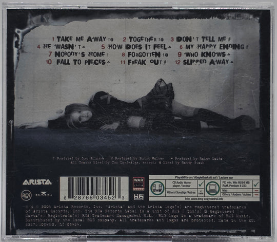 Avril Lavigne – Under My Skin. 2004. CD.