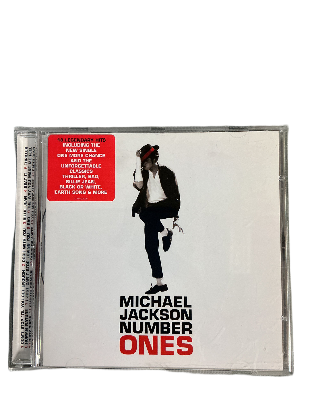 Michael Jackson – Number Ones. 2003. CD.
