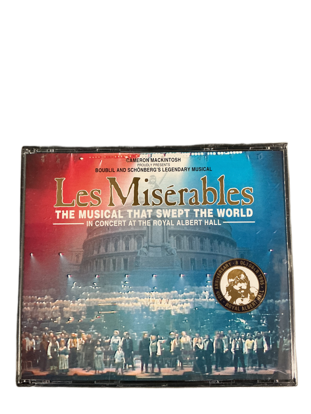 Les Misérables – The Musical That Swept the World: In Concert at the Royal Albert Hall. 1995. CD.