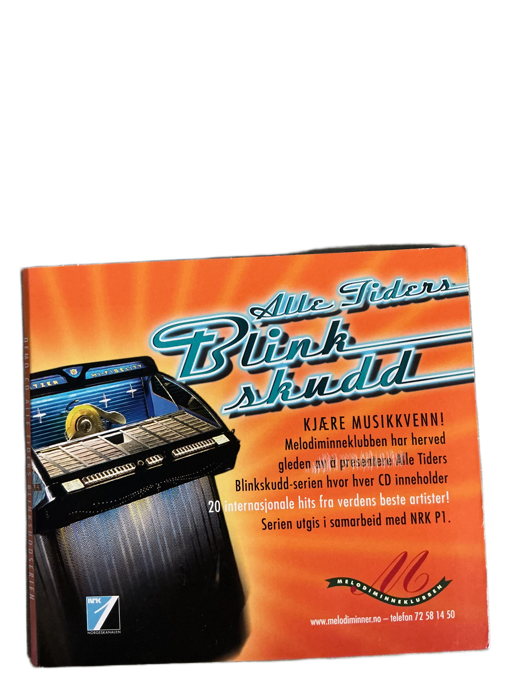 Diverse Artister - Alle Tiders Blinkskudd (Demo CD) (2000). CD.