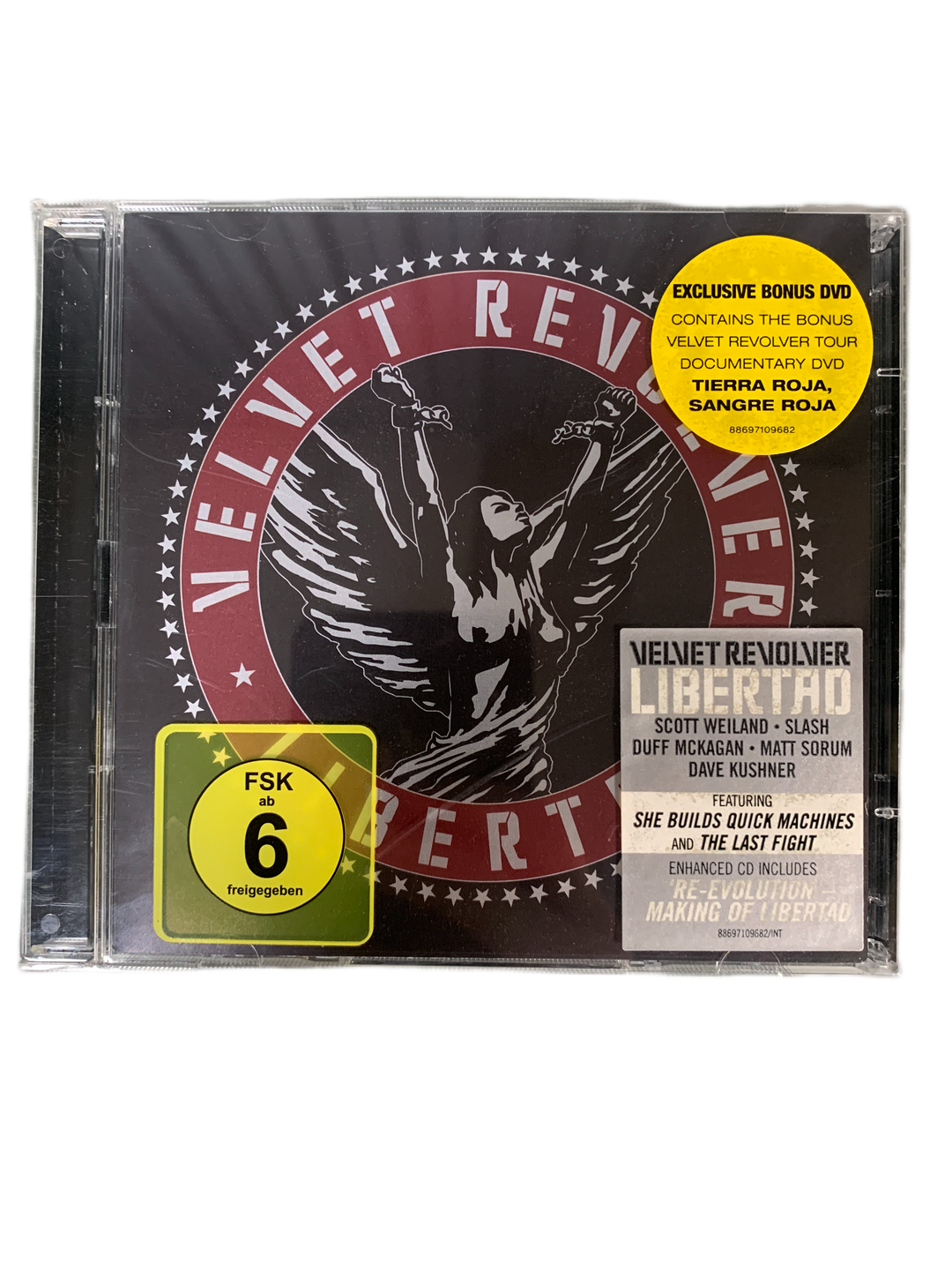 Velvet Revolver - Libertad (Limited Edition med Bonus-DVD) (2007). CD.