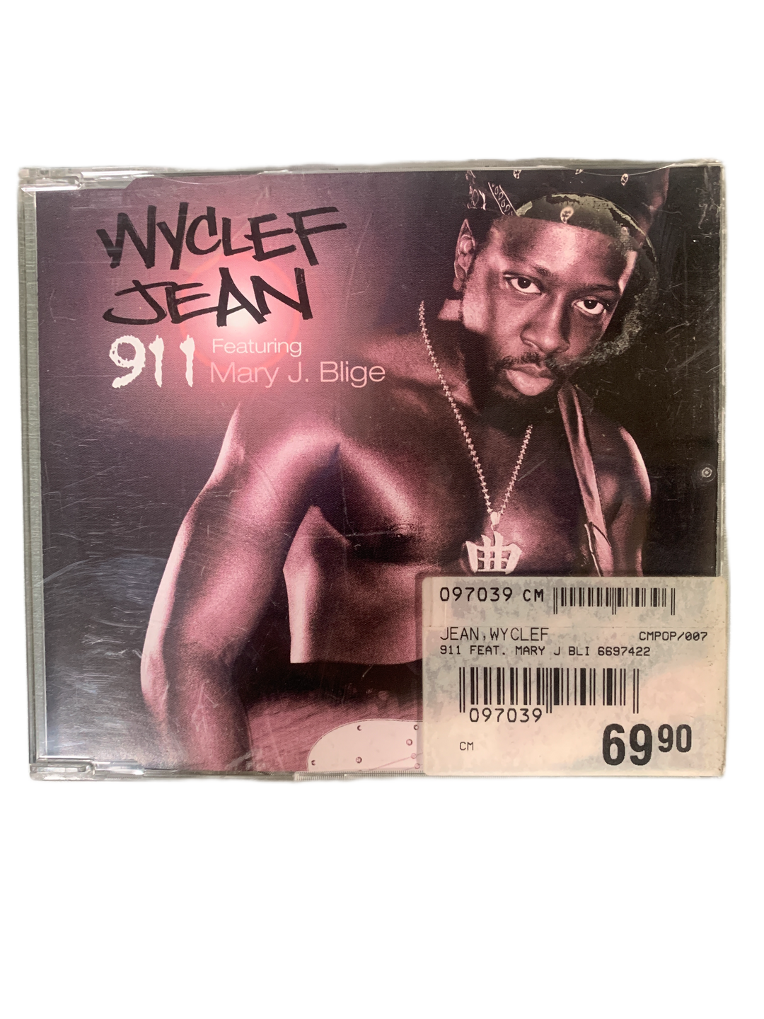 Wyclef Jean Feat. Mary J. Blige - 911 (CD Single) (2000). CD.