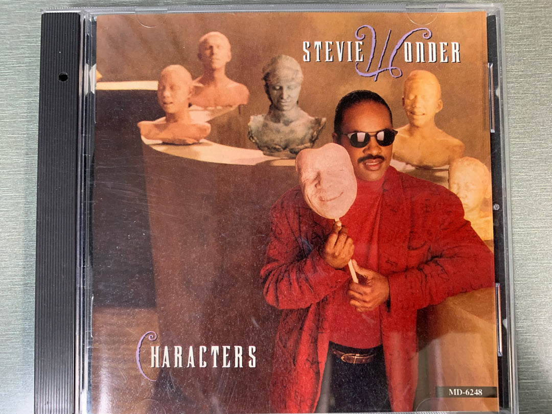 Stevie Wonder - Characters (1987). CD.
