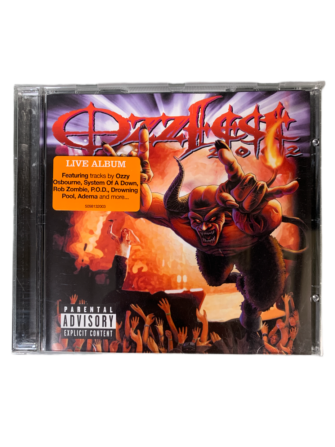 Diverse Artister – Ozzfest 2002 (2002). CD.