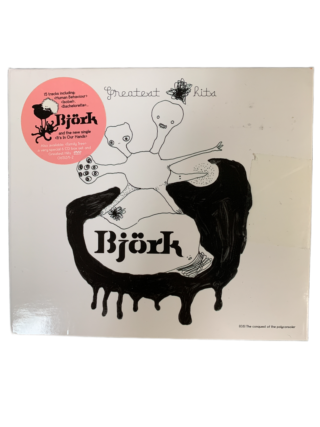 Björk – Greatest Hits (2002). CD.