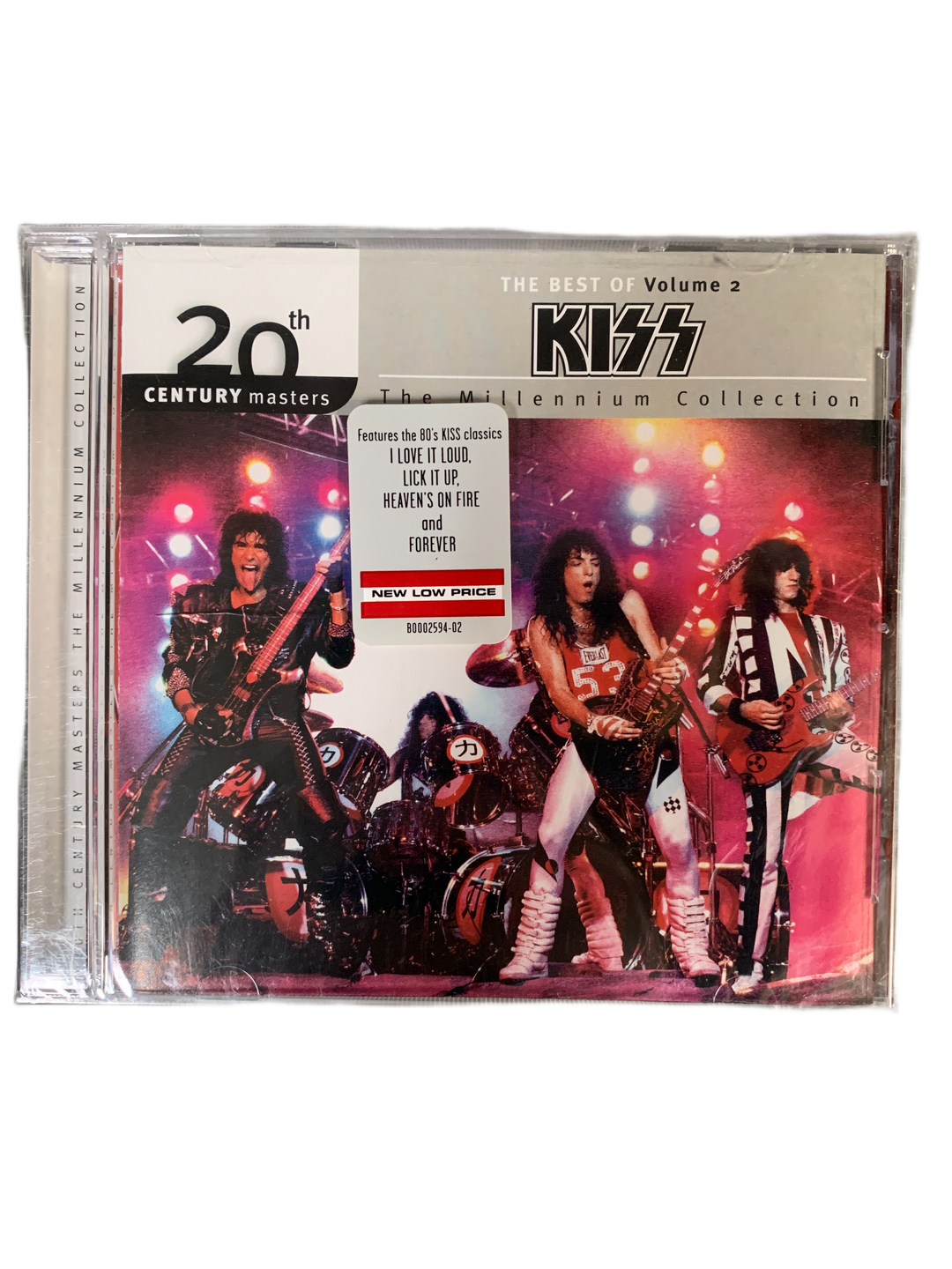 KISS – The Best of KISS: 20th Century Masters The Millennium Collection, Vol. 2 (2004). CD.