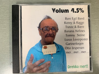 Diverse Artister – Volum 4,5% (2001). CD.