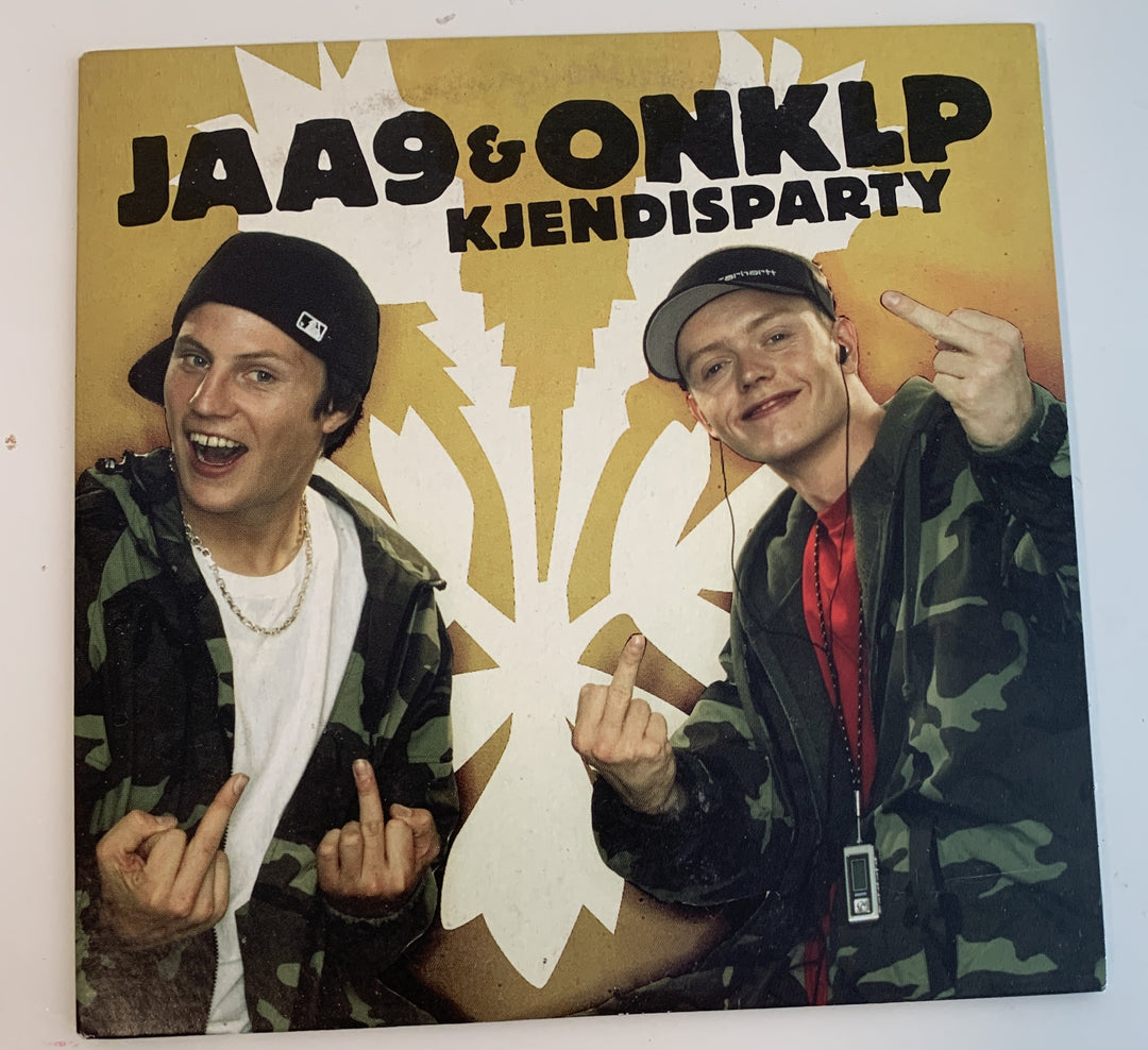 Jaa9 & OnklP – Kjendisparty. 2004. CD-singel.