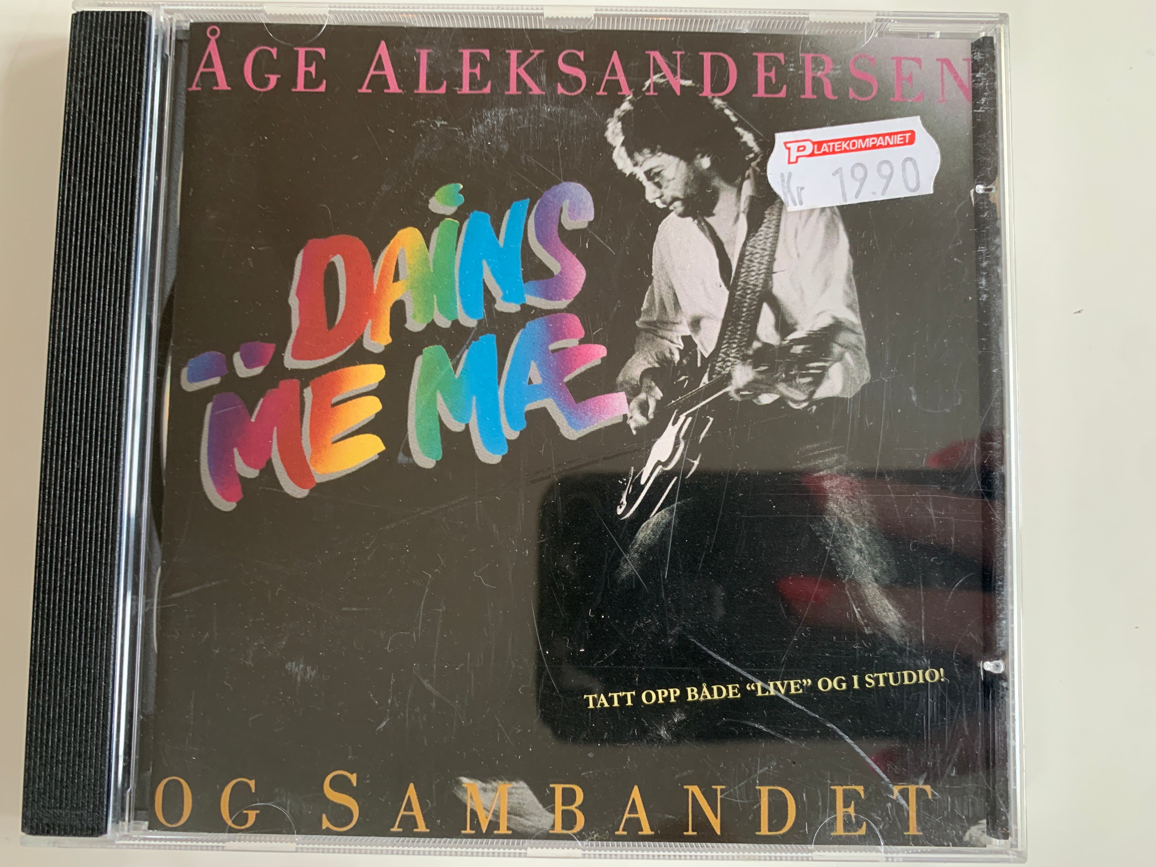 Åge Aleksandersen og Sambandet – Dains me mæ. 1982. CD.