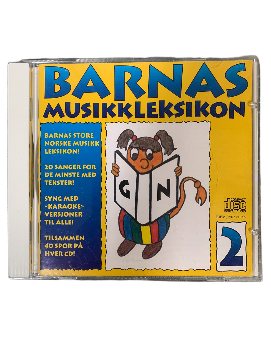 Barnas Musikkleksikon 2. 1999. CD.