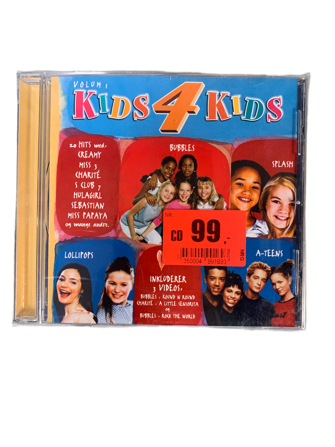 Kids 4 Kids – Volum 1. CD.