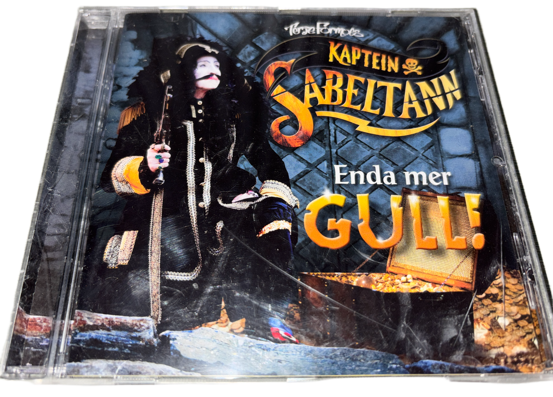 Terje Formoe – Kaptein Sabeltann – Enda mer gull! CD.