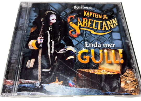 Terje Formoe – Kaptein Sabeltann – Enda mer gull! CD.