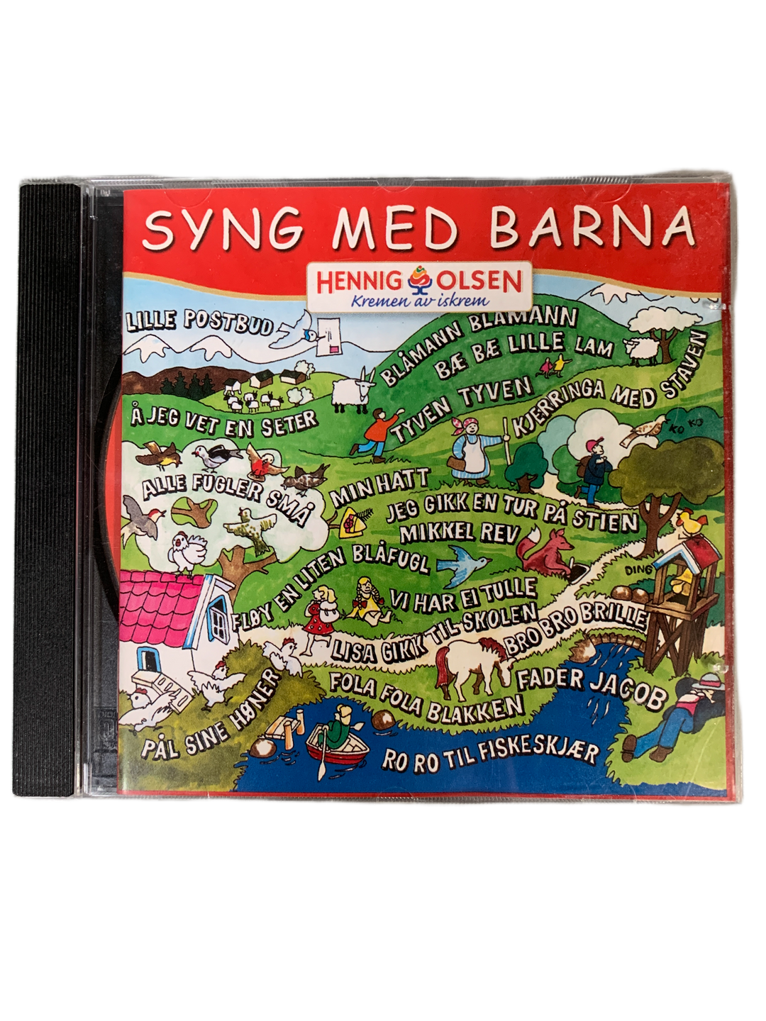 Syng med barna – Hennig-Olsen. CD.