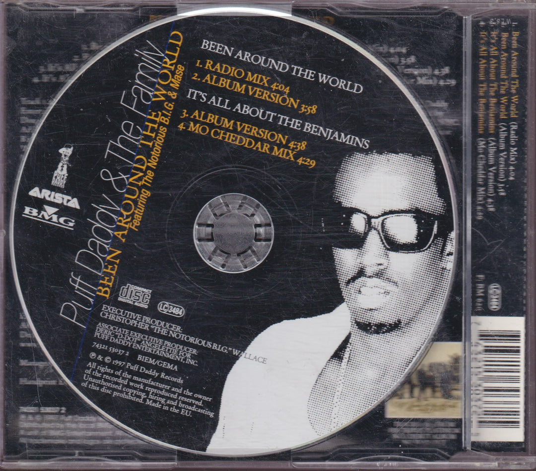 Puff Daddy & The Family – Been Around The World. 1997. CD-singel.