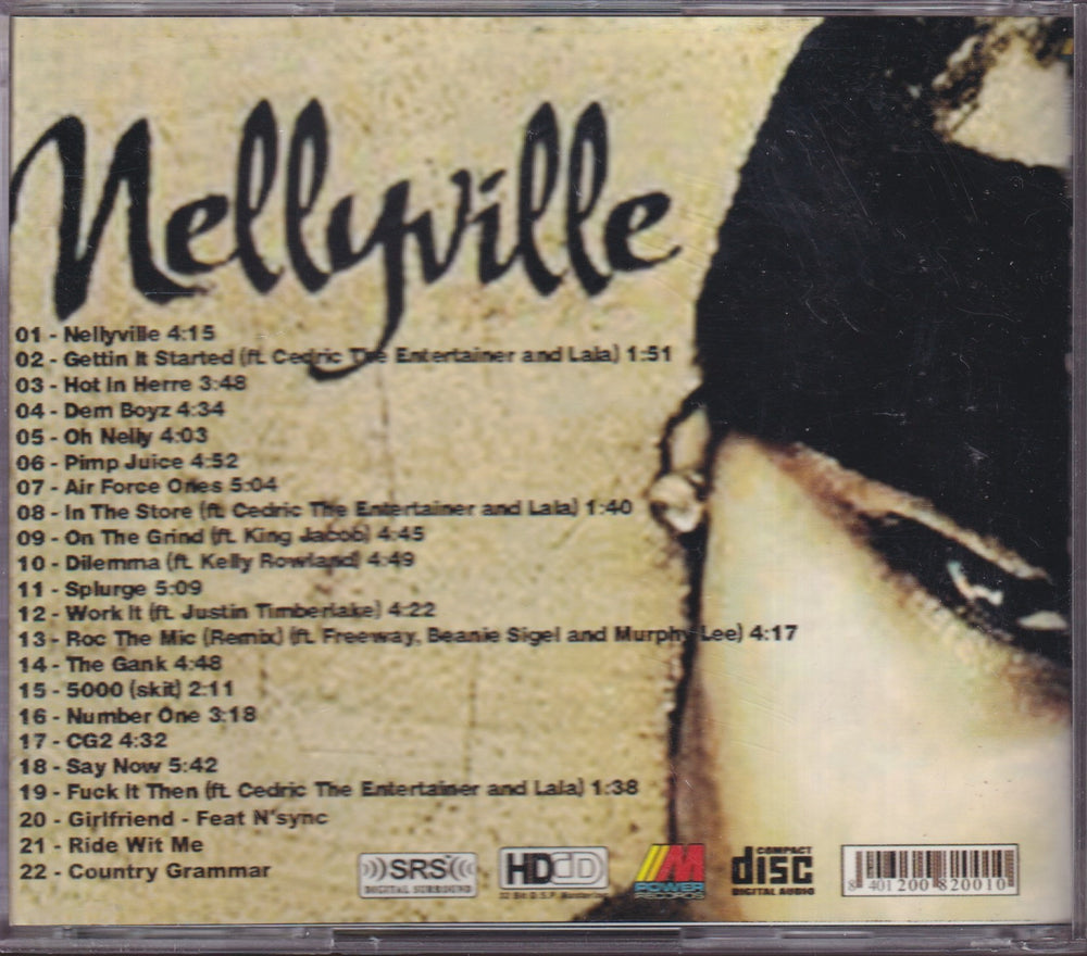 Nelly – Nellyville. 2002. CD.