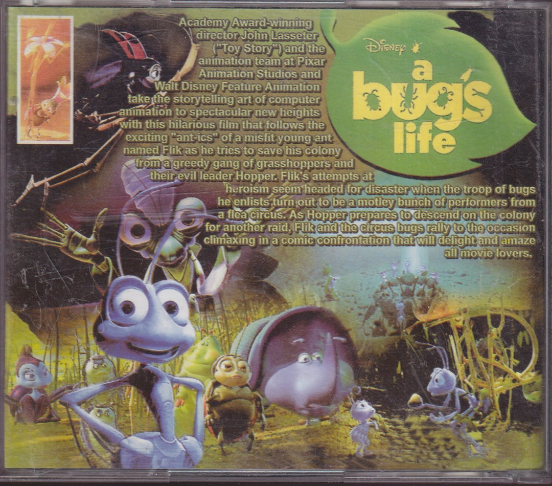 Randy Newman – A Bug's Life (Original Soundtrack). 1998. CD.