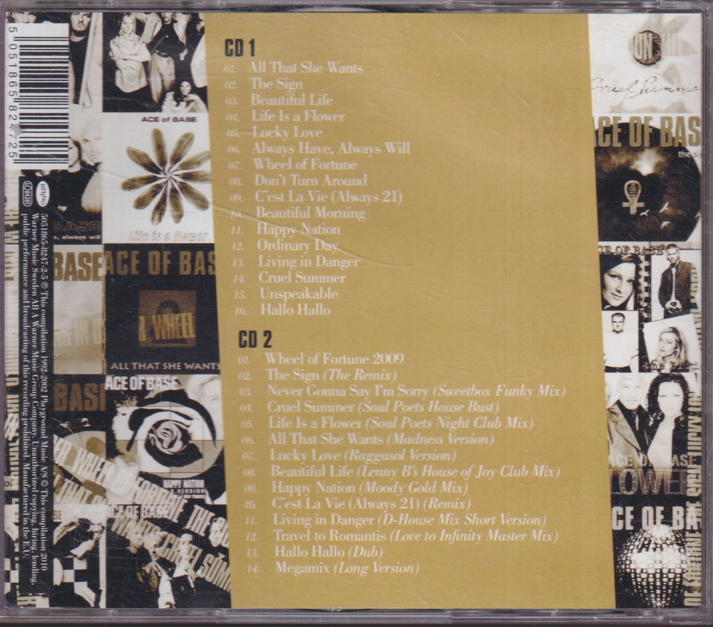 Ace Of Base – Platinum & Gold. 2010. 2CD.