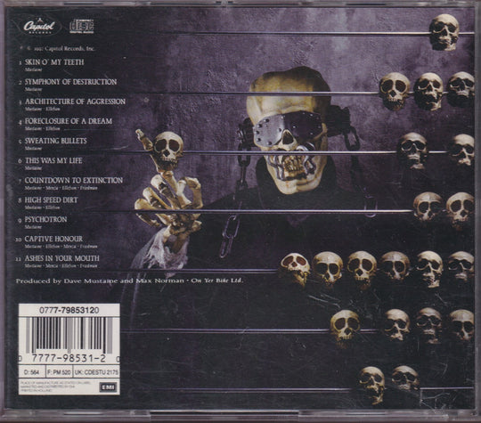 Megadeth – Countdown To Extinction. 1992. CD.