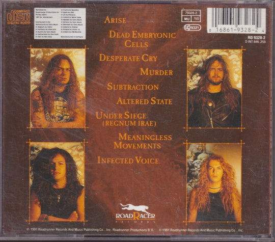 Sepultura – Arise. 1991. CD.