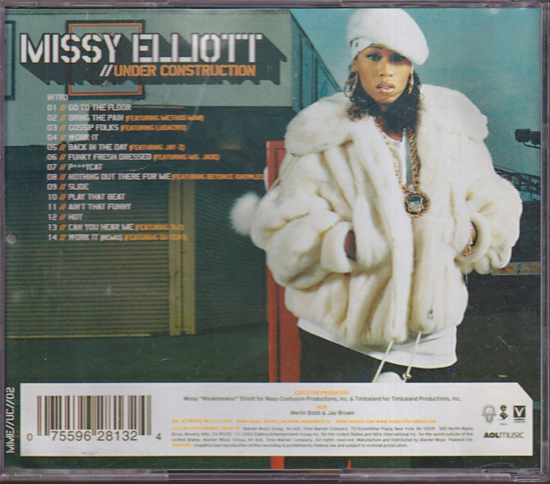 Missy Elliott – Under Construction. 2003. CD.