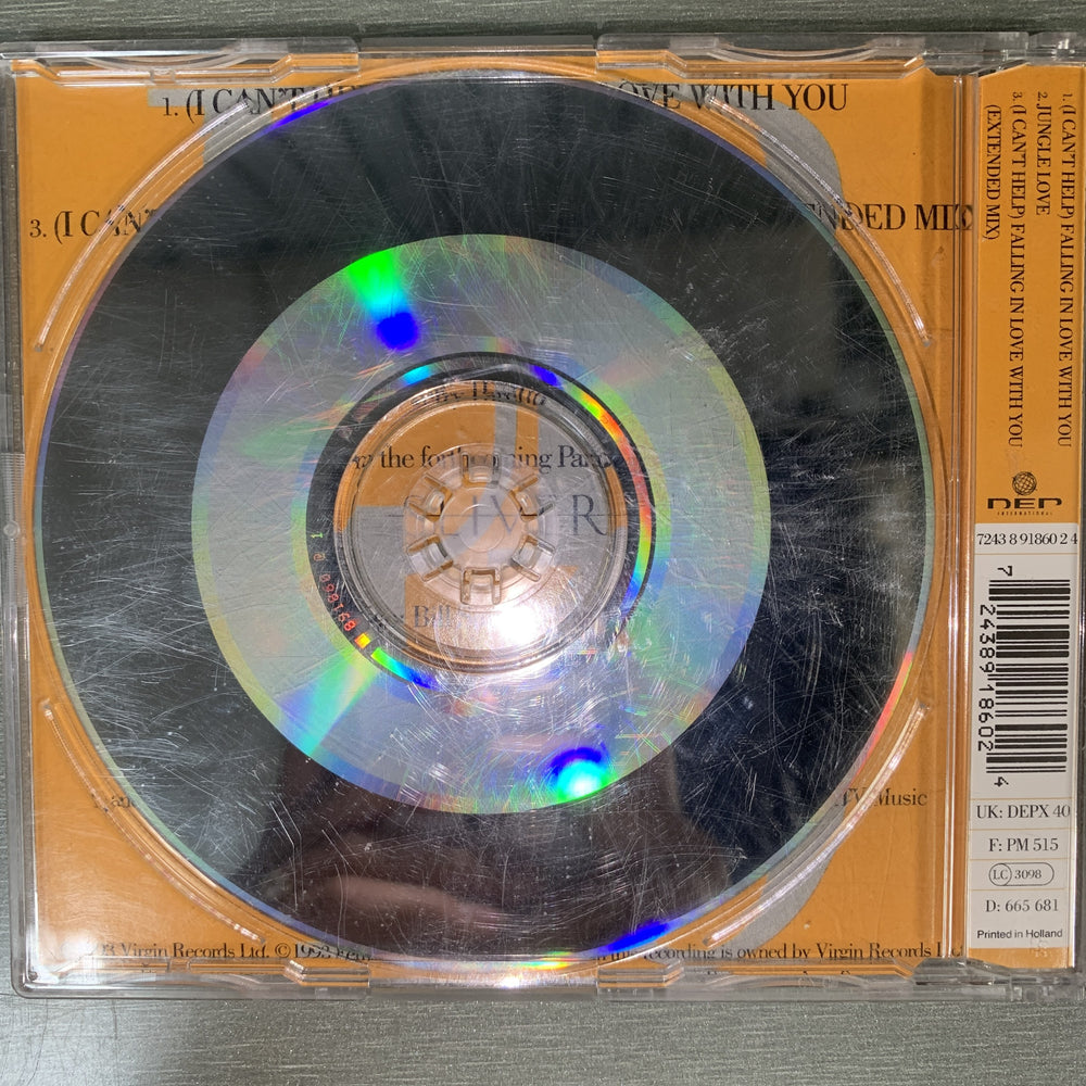 UB40 – (I Can't Help) Falling In Love With You. 1993. CD-singel.