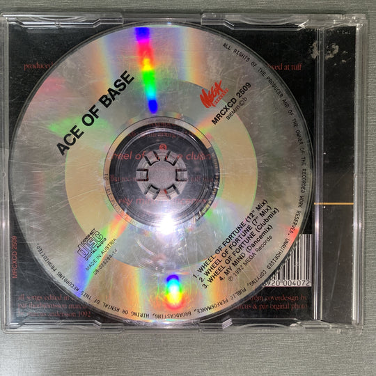Ace Of Base – Wheel Of Fortune. 1993. CD-singel.