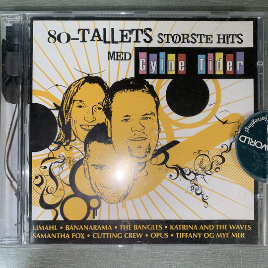 80-tallets største hits med Gylne Tider. 2006. 2CD.