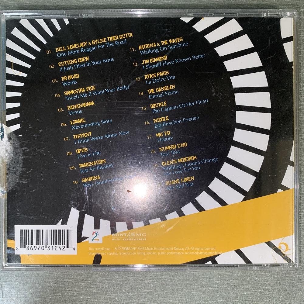 80-tallets største hits med Gylne Tider. 2006. 2CD.