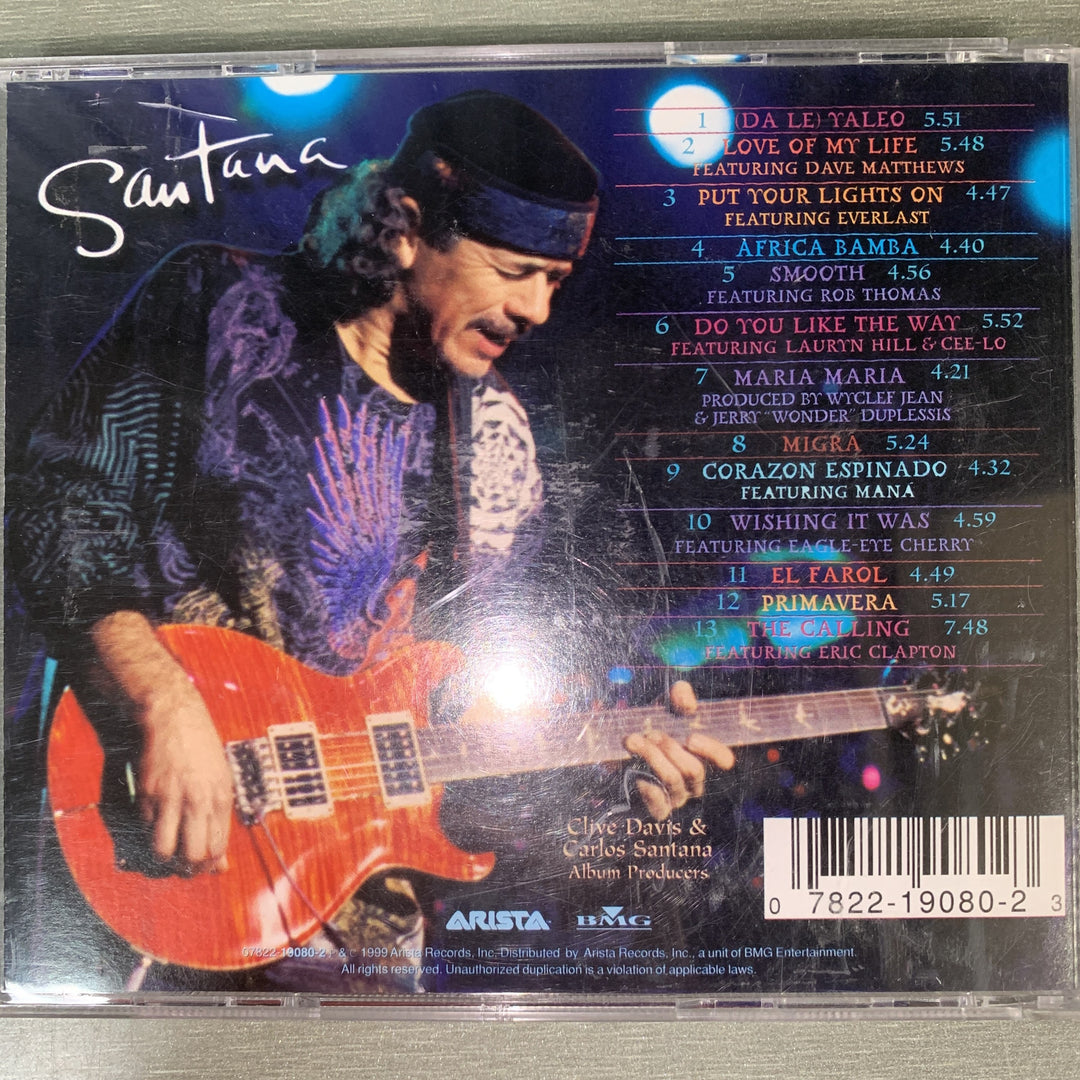 Santana – Supernatural. 1999. CD.