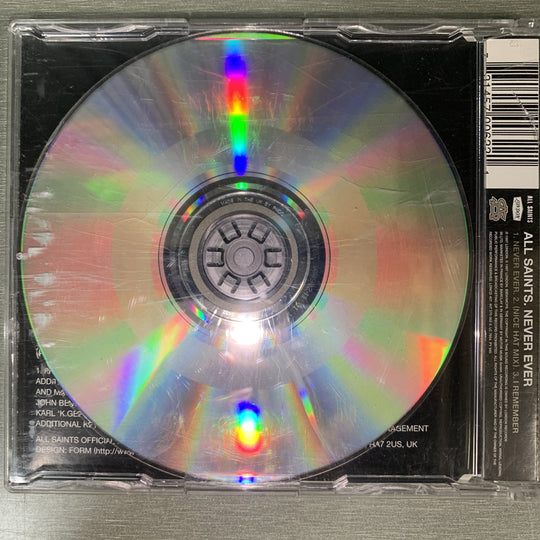All Saints – Never Ever. 1998. CD-singel.