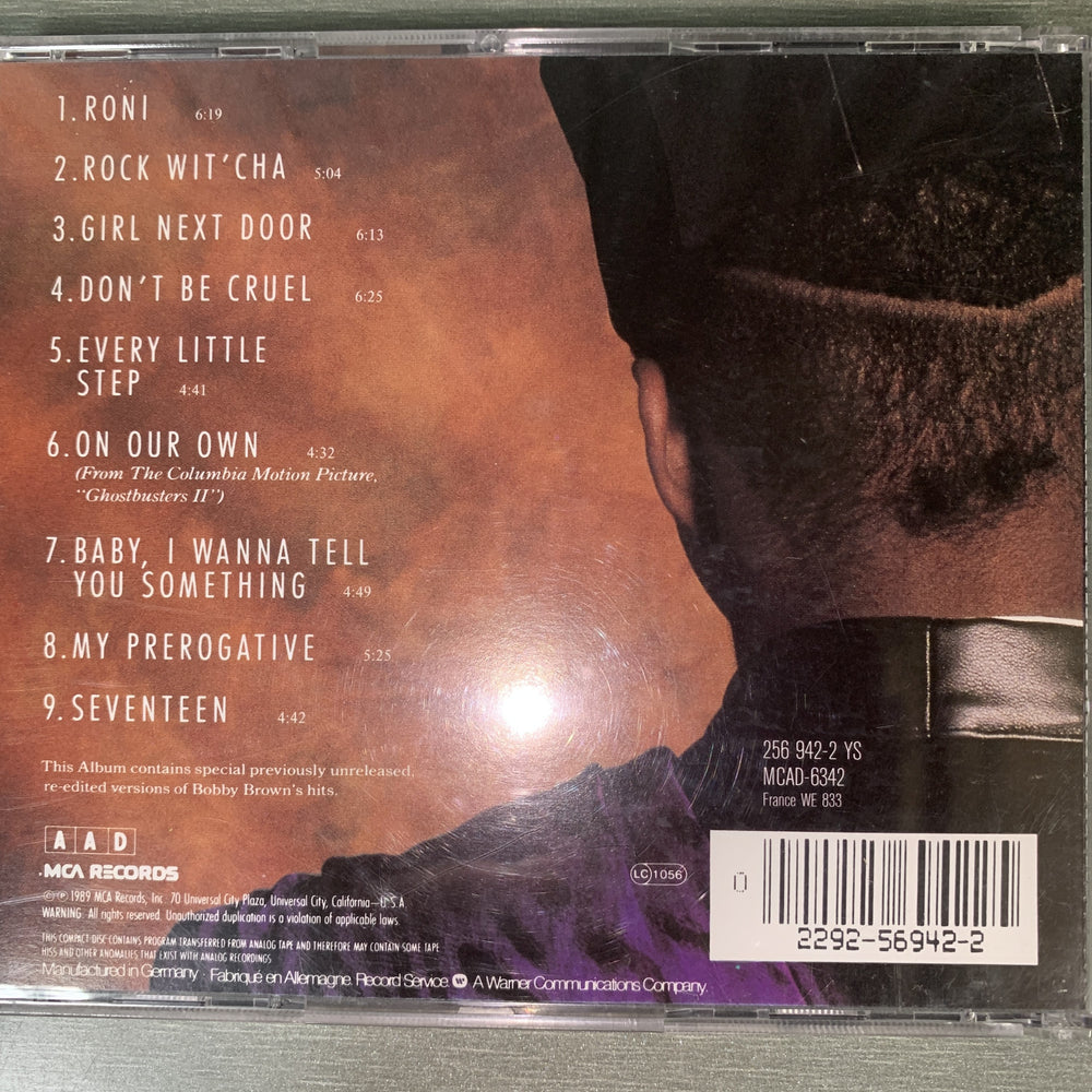 Bobby Brown – Dance!...Ya Know It!. 1989. CD.